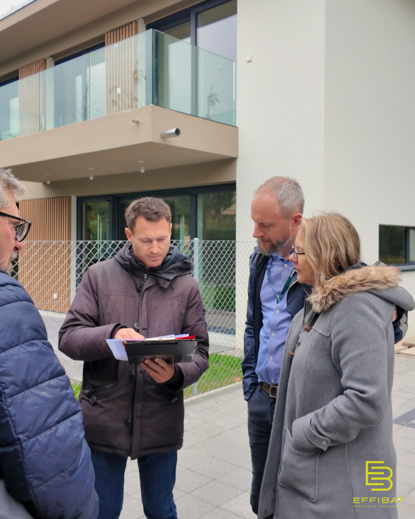 Another view of Catherine and James with Kevin.
