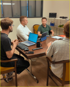 meeting between effibat employees